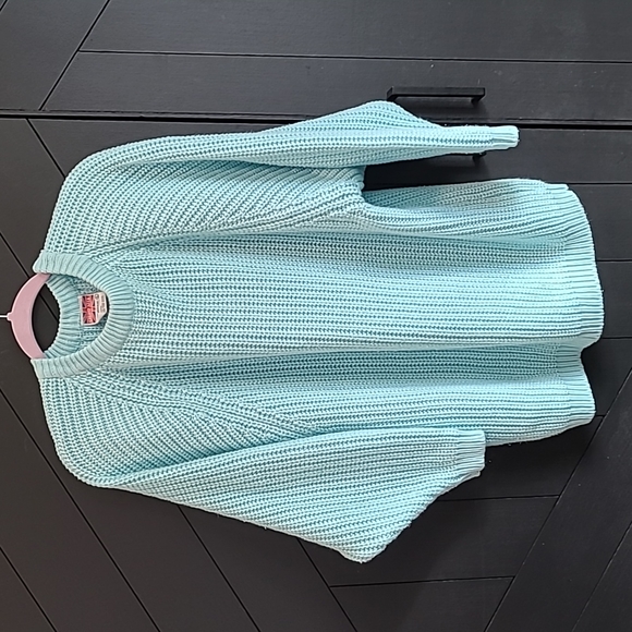 Cherry Stix Sweaters - Vintage Teal Sweater